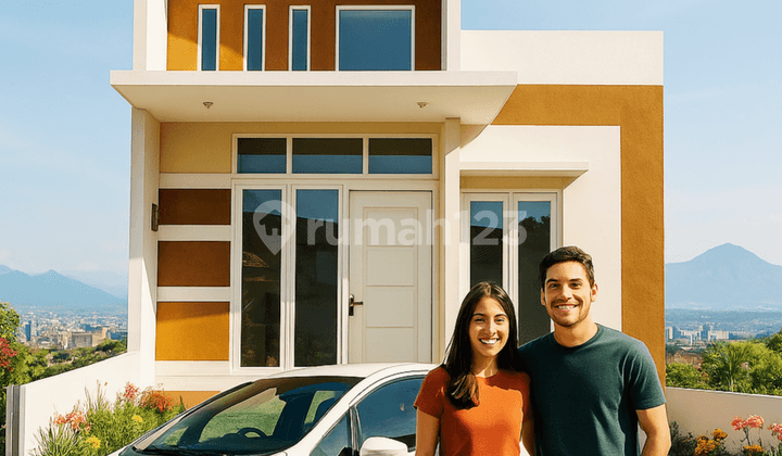 Hunian Elegan Dengan Fasad Modern & View Pegunungan. Dekat Pasar Induk Gadang, Sekolah Favorit, & Akses Jalan Utama Malang.