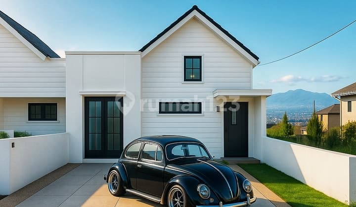 Rumah American Modern Tengah Kota Malang - Desain Mewah & Akses Mudah Ke Semua Fasilitas