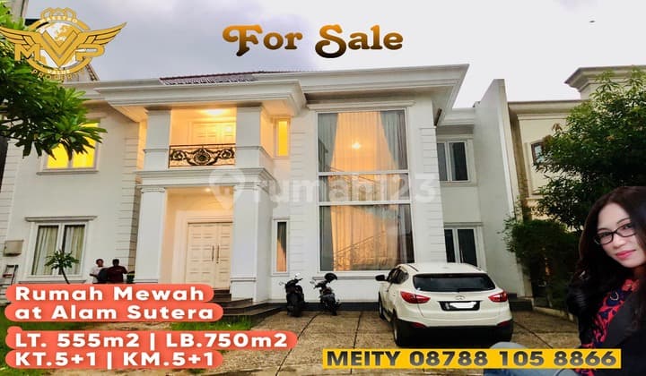 Jual Rugi Jual Cepat, Rumah Mewah Alam Sutera Tangerang Selatan