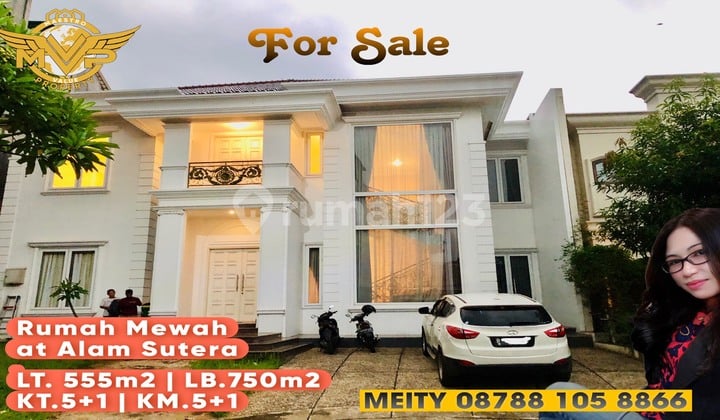 Jual Rugi Jual Cepat, Rumah Mewah Alam Sutera Tangerang Selatan