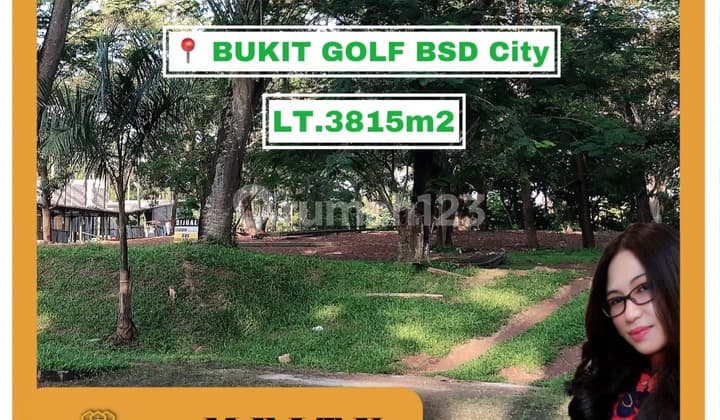 Kavling Cantik View Golf Bukit Golf BSD Serpong Exlusive Kompleks