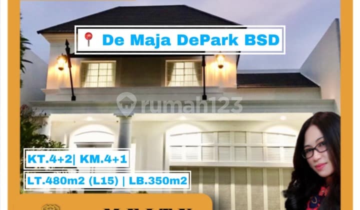 Disewakan Demaja De Park Bsd Beautiful House Serpong, Tangerang.