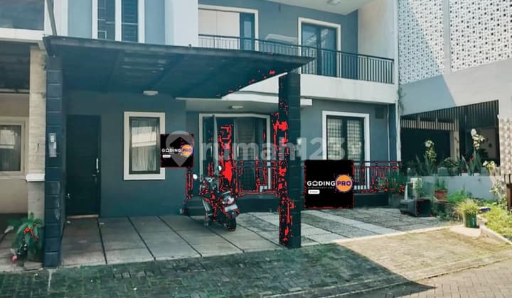 Two-Story House with Light Steel Roof, Flood-Free, Affordable in Raffleshills Cibubur, East Jakarta