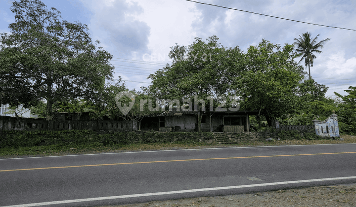 Vacant Land 1070M2 on the Side of the Main Jogja Wonosari Road