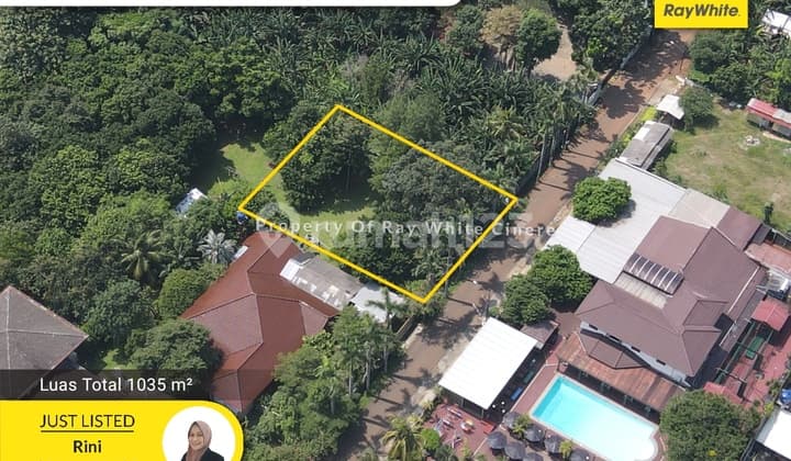 Tanah Luas 1035 Dalam Komplek Megapolitan Cinere