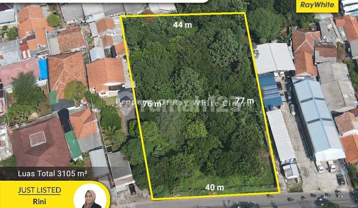 Meruyung Jalan Utama, Lahan Disewakkan Tanah Luas 3105 Dekat 2 Pintu Tol