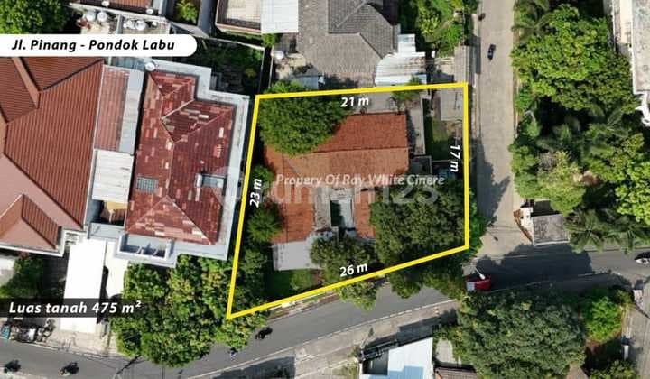 Pondok Labu Pinang Ddn Rumah Hitung Tanah Cocok Untuk Workshop Kantor Usaha