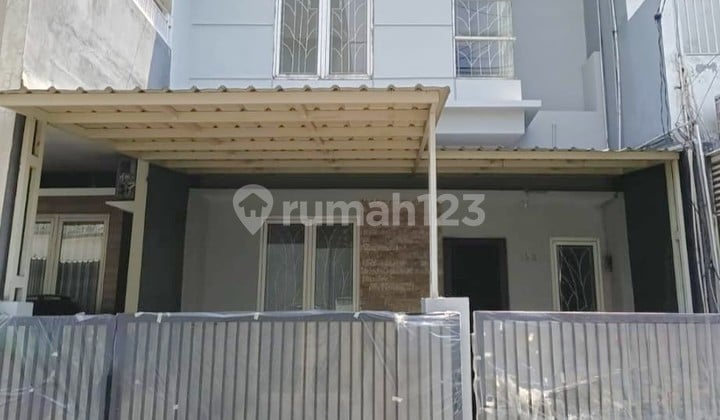 Drop 150Jt - Dekat Pakuwon Mall Rumah Minimalis 2 Lantai Simpang Darmo Surabaya Barat Bagus Terawat Cluster Bebas Banjir bisa KPR