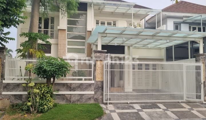 Flash Sale Drop 700Jt !! Rumah Puri Galaxy Surabaya Minimalis 2 Lantai Semi Furnish Cluster Depan 5M An