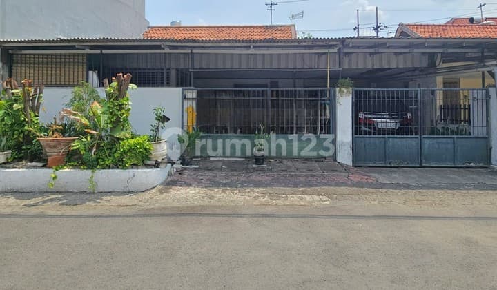 Rumah Jemur Andayani Wonocolo Surabaya SHM 1Lantai 12x23 One Gate Row Jalan Lebar Murah Include Perabot