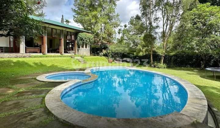 Rumah Villa Bagus 1 Lantai Siap Huni Dalam Komplek Cisarua Bogor Jawa Barat