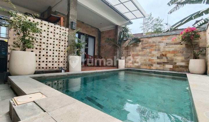 Villa 2Br For Rent West Side Sanur Area, Fully Furnished