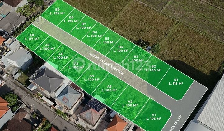 Land For Rent/Disewakan Tanah, Tukad Balian Close To Sanur