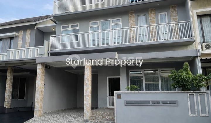 3-Story Secondary House Ready for Occupancy in Graha Raya Jaya