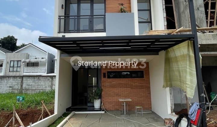 Rumah Siap Huni 2 Lantai Scandinavian Free Biaya'' Di Bsd
