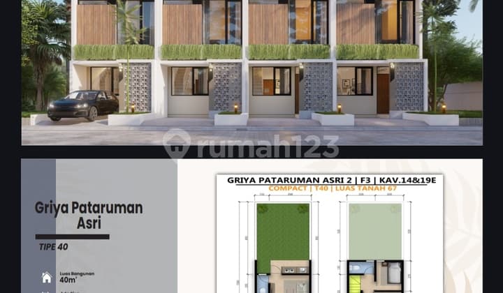 Rumah Cantik di Tengah Kota