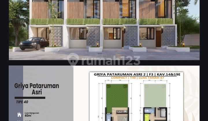 Rumah Cantik di Tengah Kota