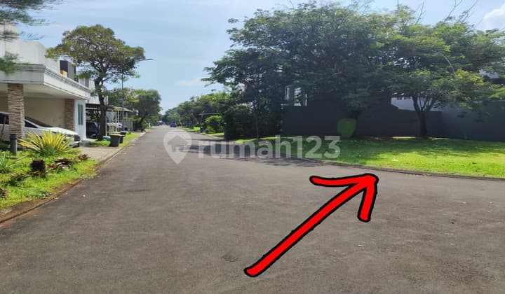 For Sale Fast Beautiful Square Corner Lot Plus Facilities in The Icon BSD