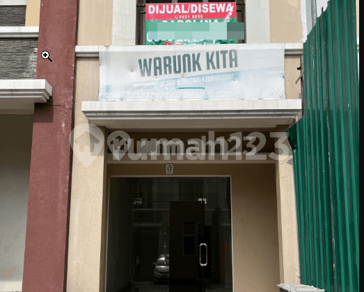 Ruko Edison 2 Lantai Summarecon Serpong Hadap Timur