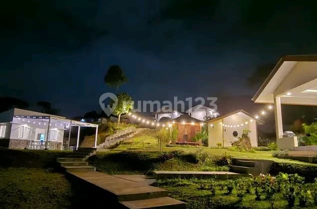 Villa Kebun Konsep Slow Living View Pangrango di Caringin, Bogor