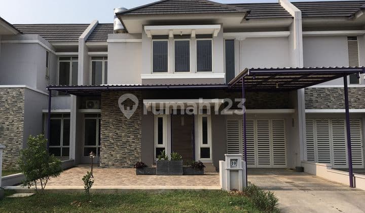 Rumah Cantik Asri Full Furnished di Suvarna Sutera Tangerang