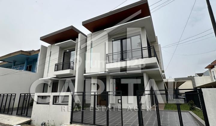 Dijual Rumah Baru Huk 2 Lantai Tengah Kota di Area Leuwisari, Bandung