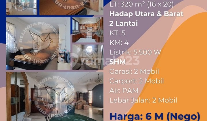 Rumah Siap Huni Green Ville Hook Utara Barat