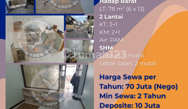 Rumah 2 Lantai Duri Kepa Hadap Barat