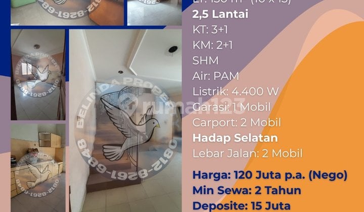 2 1/2 Story House in Tanjung Duren