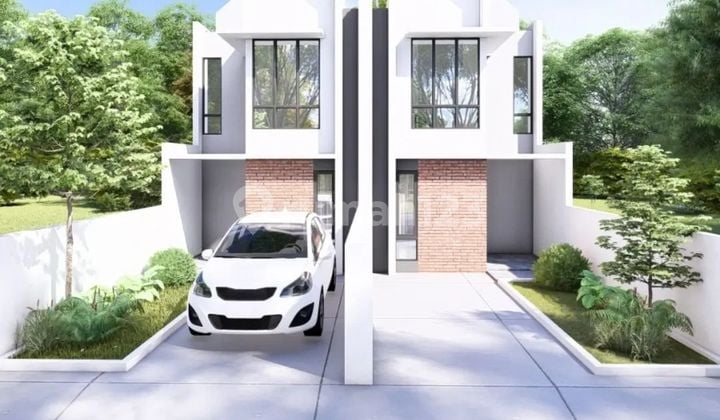Rumah Dua Lantai Dalam Kota Jombang