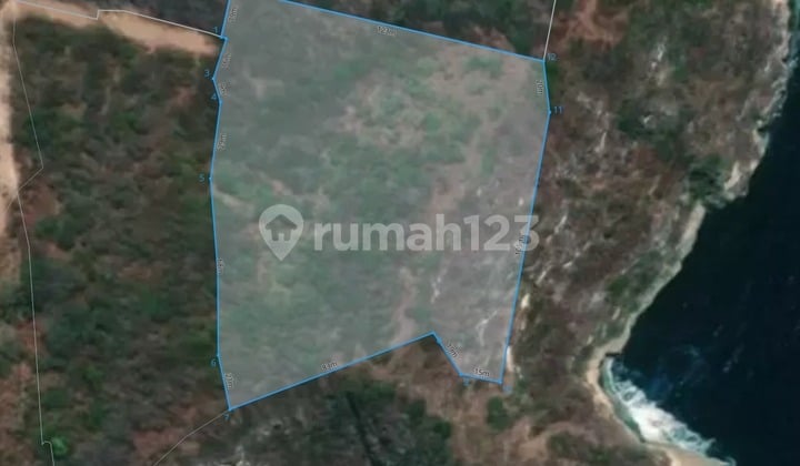 Dijual Tanah 150 Are Los Tebing Dekat Sharon Beach Pk