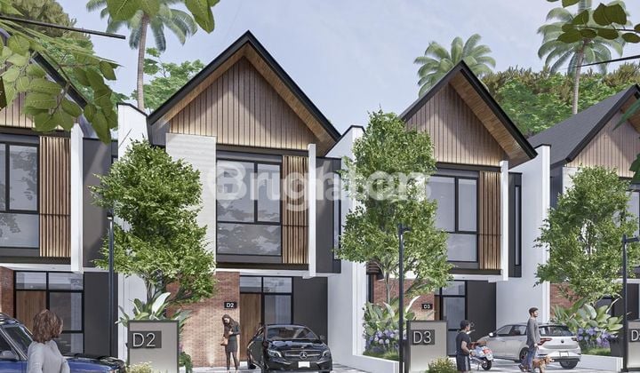 MODERN CLUSTER HOUSE IN ELITE AREA NEAR SEMINYAK
