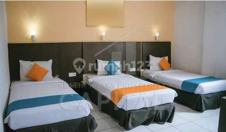 Hotel Tengah Kota Bandung dengan 30 Bedrooms Furnished Lokasi Strategis Dekat Fasilitas Umum Lainnya