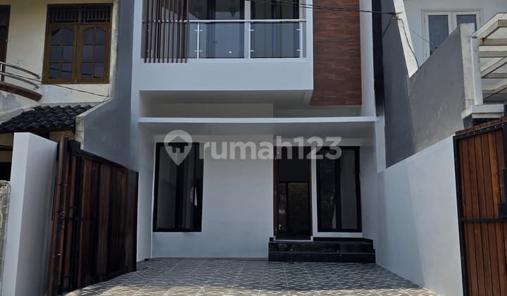 Rumah Modern Minimalis Dalam Komplek Kav Dki Pondok Kelapa Duren Sawit