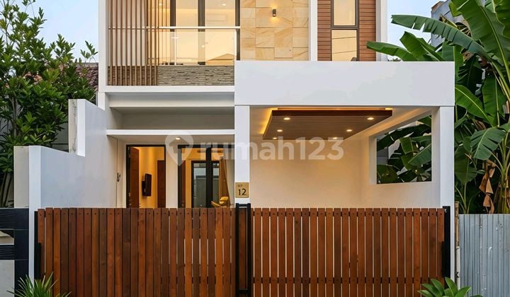 Rumah Siap Huni Modern Minimalis Dalam Komplek Duren Sawit SHM