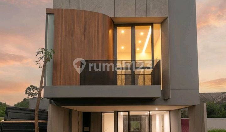 Rumah Baru Luxury Modern Minimalis Modern One Gate System di Cipayung