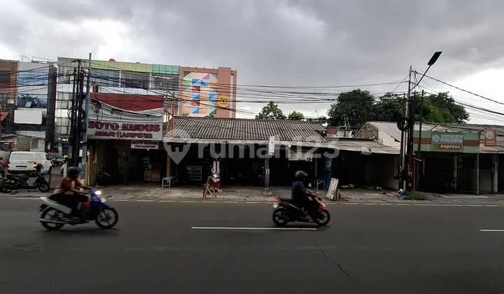 Tanah Strategis nempel jalan raya Kalimalang Pondok Bambu