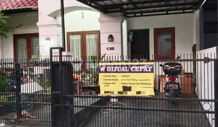 Rumah murah siap huni 2 lantai di komplek Cikunir Jatibening