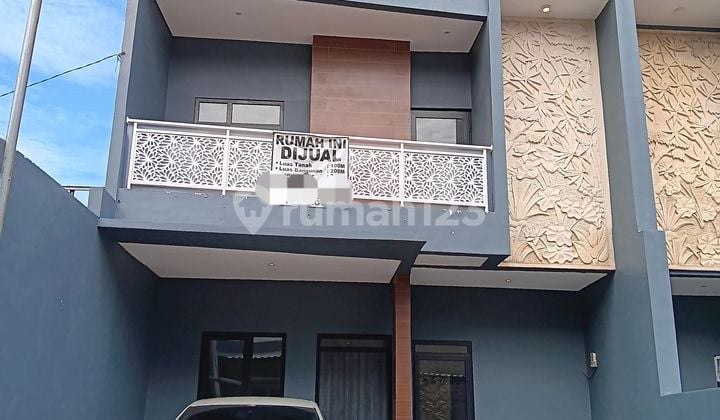 Rumah mewah desain bali siap huni dekat ke tol di jatibening
