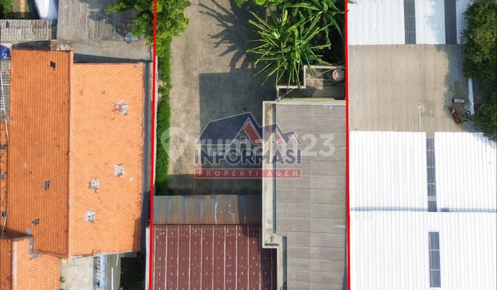 Gudang Dan Kantor 2 Lantai Siap Pakai, Dekat Jalan Tol, Bisa Dilalui Truk Kontainer 20 Feet