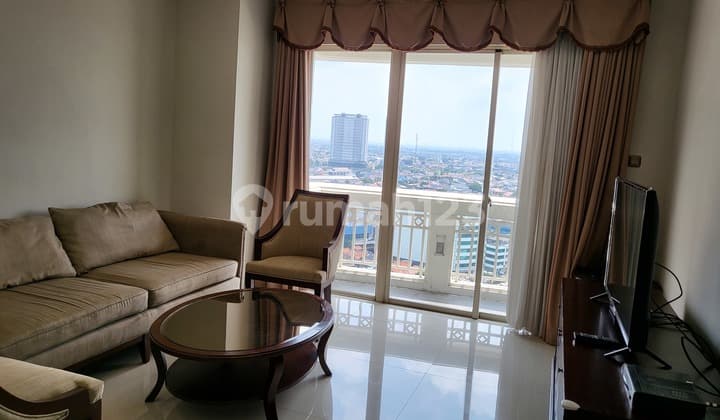 Kedoya Elok 2 BR Apartment, city view, semi-furnished