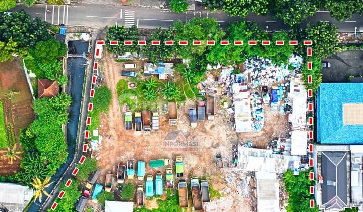 Tanah Kavling Utk Usaha/bangun Ruko/gudang Harga Dibwh Njop