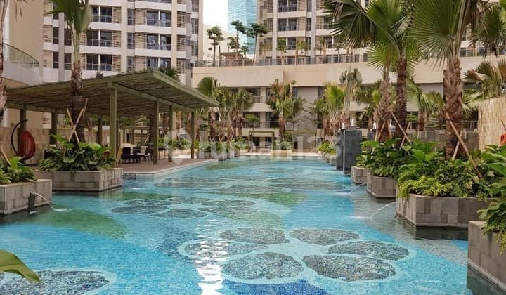 Bisa Nego! Apartemen Taman Anggrek 2 BR Semi Furnished di Grogol Jakarta Barat