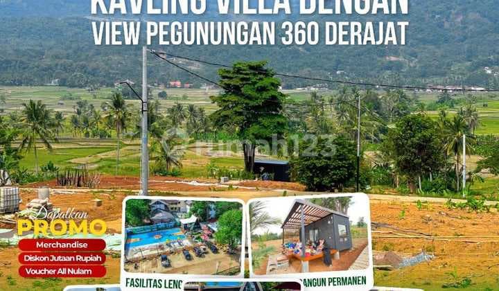 Tanah Kavling Murah Bisa Bangun Rumah Villa 90 Menit Dari Tol