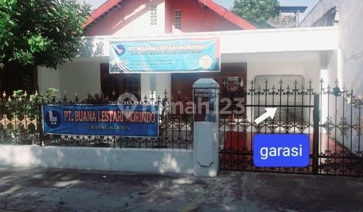 Rumah Pinggir Jalan Sugiyo Pranata Klaten Jawa Tengah