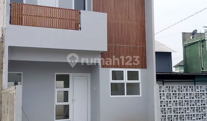 Rumah 2 Lantai Modern Strategis Dekat Tol & Stasiun LRT Bekasi
