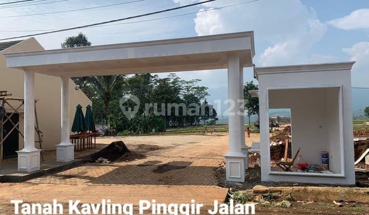 Jual Tanah Kavling Murah Pinggir Jalan Bisa Bangun Permanen SHM