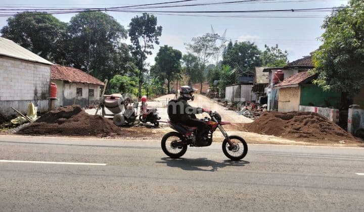 Tanah Kavling Murah Nempel Jalan bisa Bangun 90 Menit Dari Tol