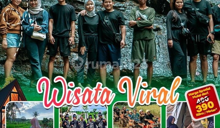 Tanah Kavling Murah Dekat Wisata bisa Bangun Villa Via Tol Nagrak