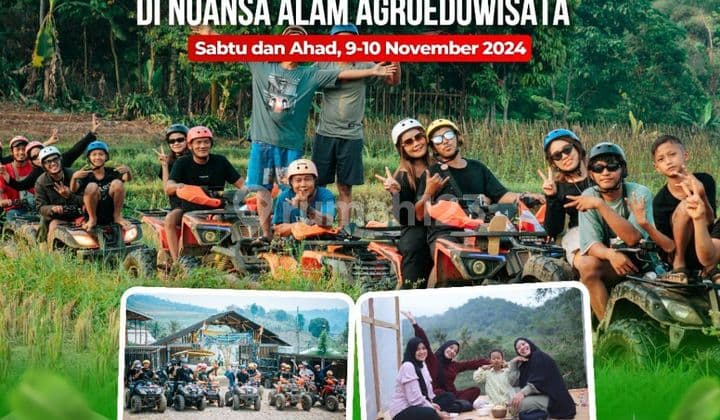 Tanah Murah di Tempat Wisata bisa Bangun Via Tol Nagrak Cibubur